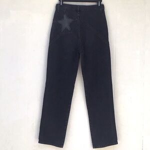 Reformation star jeans faded grey black